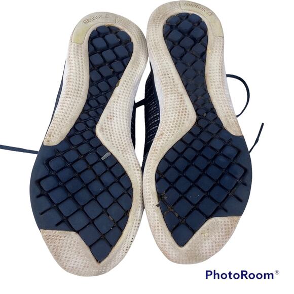 Reebok Print Run 3.0 Sneakers Running Shoes Navy Blue Womens Sz 7 Athletic - Picture 9 of 15